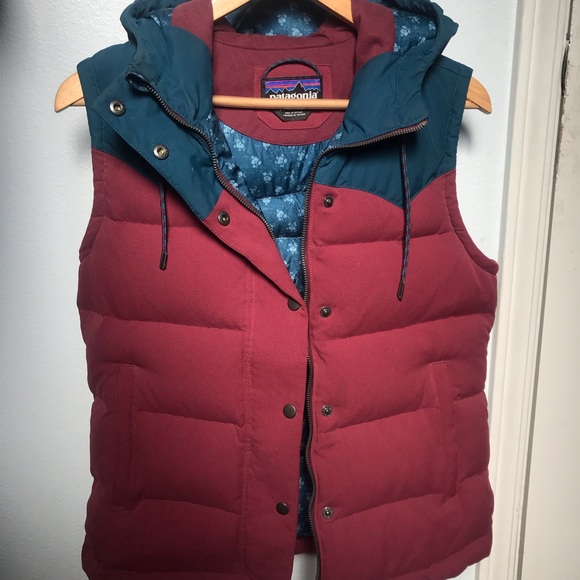 Patagonia Hooded Bivy Down Vest 